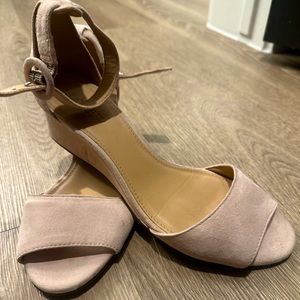 Worn once JCrew low wedges